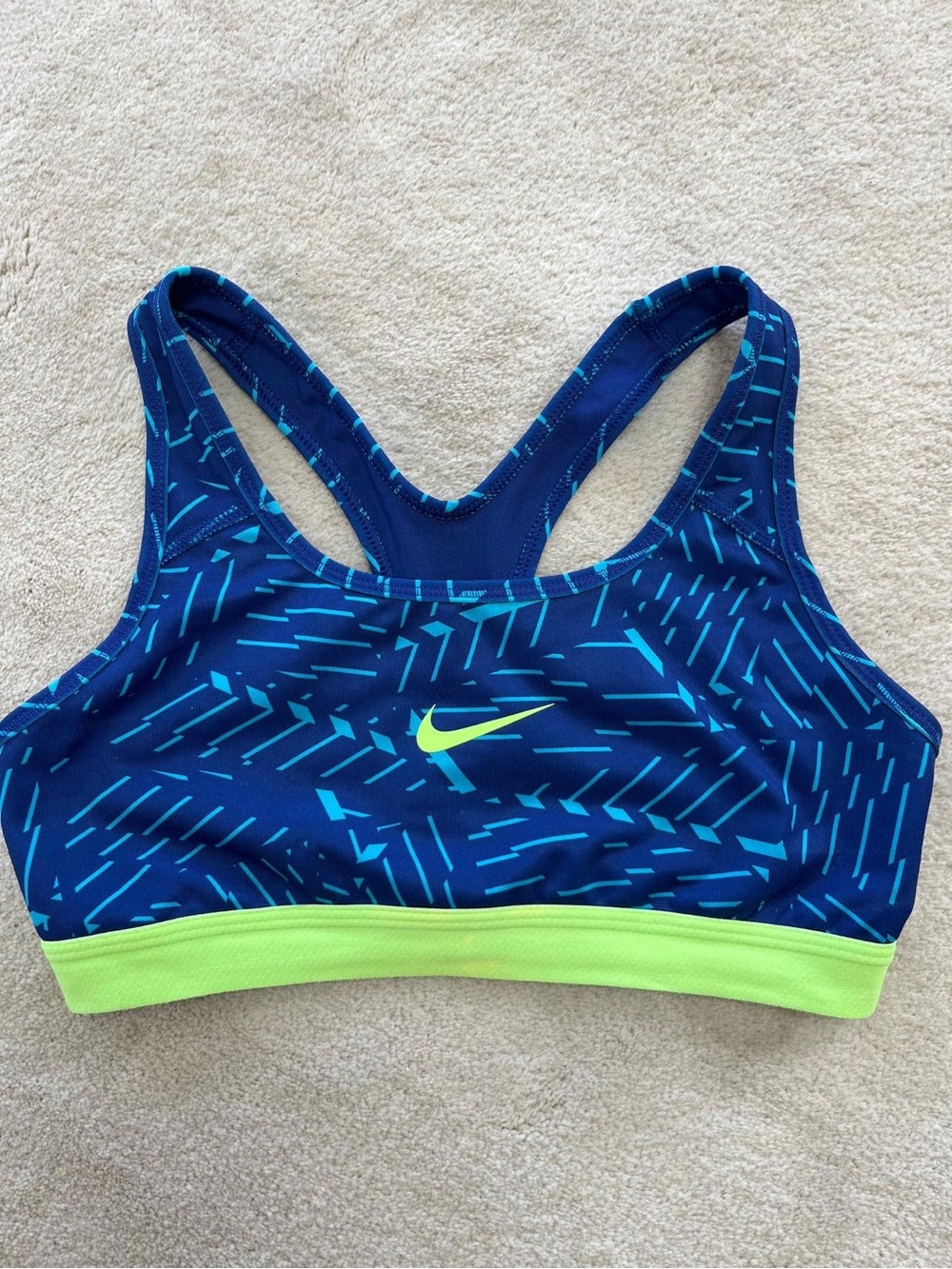 2 Nike Women's Racerback Swim Sports Bras